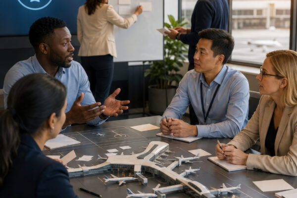Airport Services Stakeholder Roleplay Workshop for Passenger Experience and Operational Training